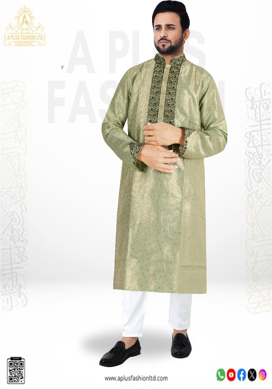 Indian Cotton Fabrics Panjabi(101)